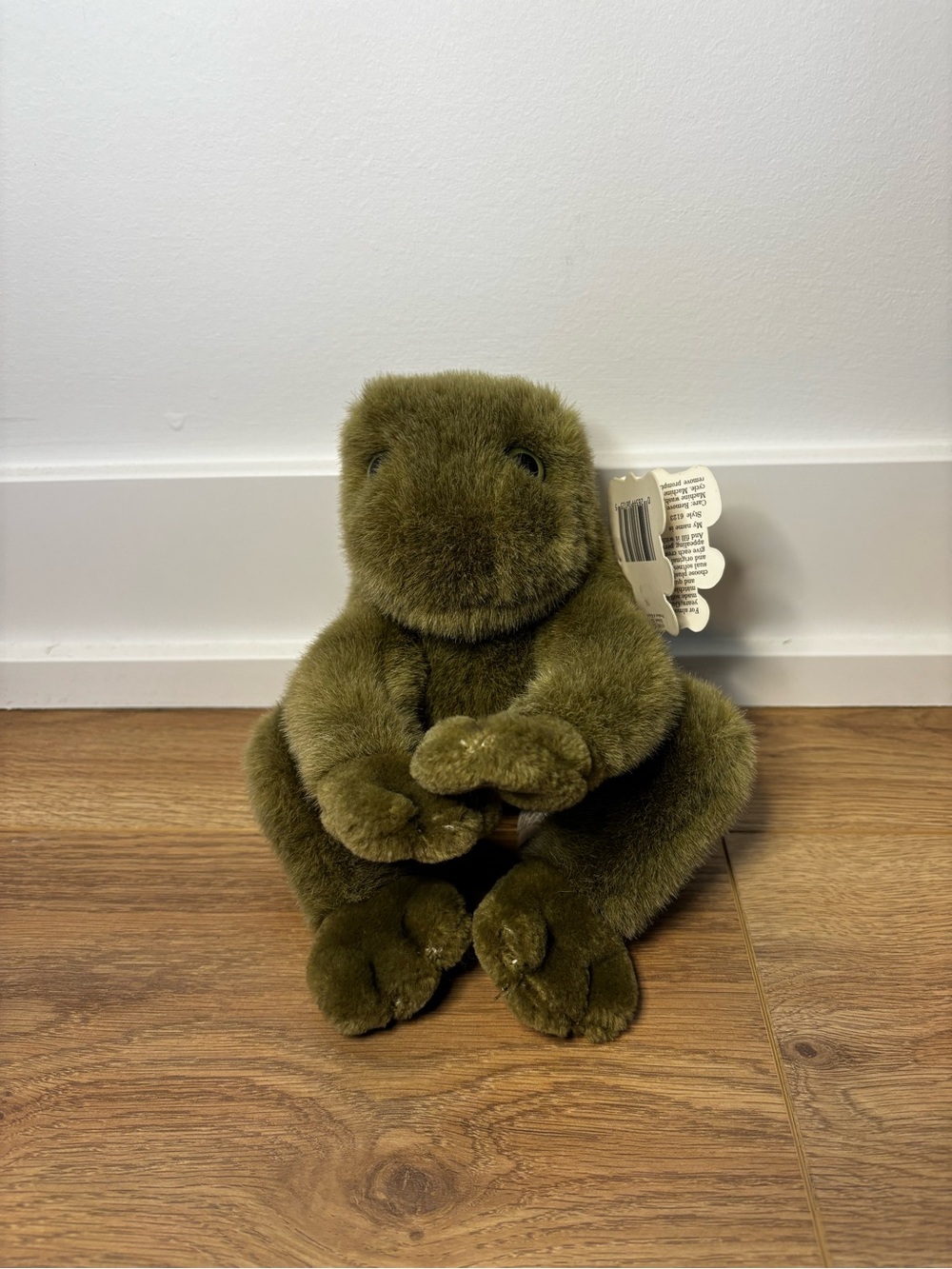 Vintage GUND Ribbitt Frog Plush Style 6123 – Original Hang Tag